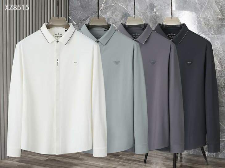 Picture of Prada Shirt Long _SKUPradaM-4XL26rr5127041